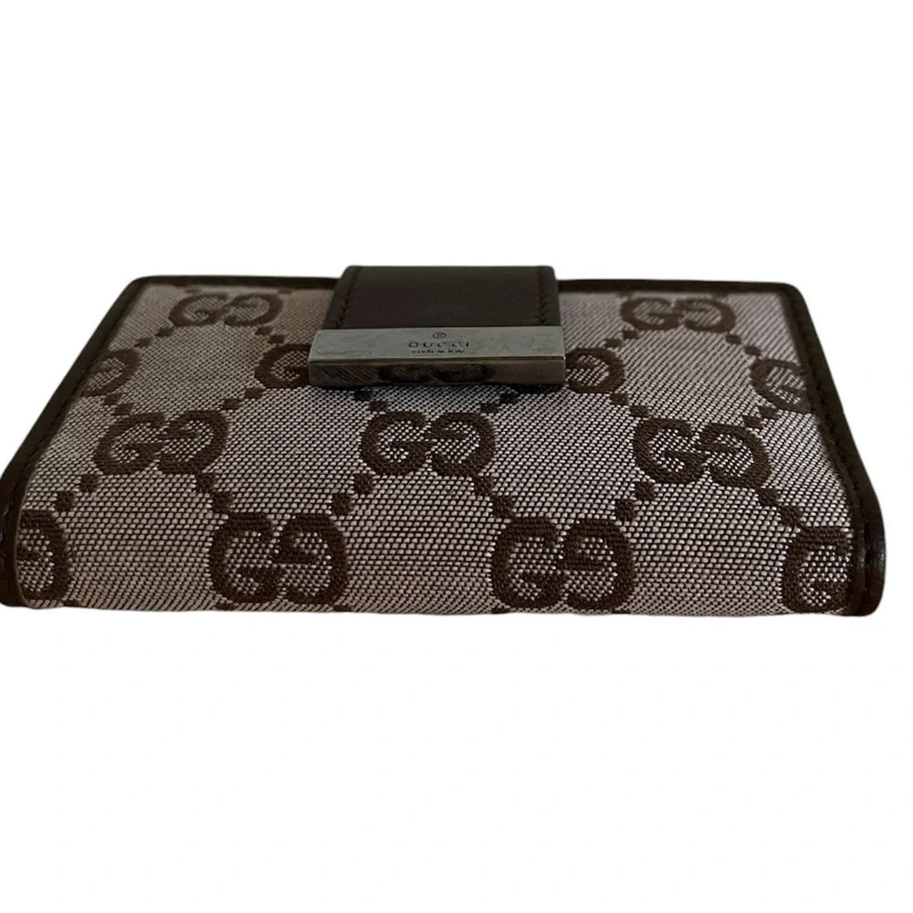 Gucci GG Monogram Six Key Case Italy Vintage